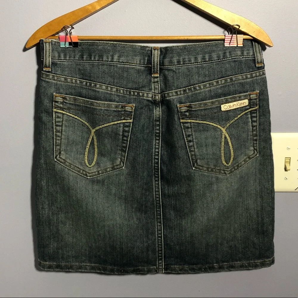 🦋Calvin Klein jean skirt🦋